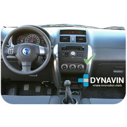 Pantalla Multimedia Dynavin-MegAndroid Android Auto CarPlay Suzuki SX4 y Fiat Sedici 2006, 2007, 2008, 2009, 2010, 2011