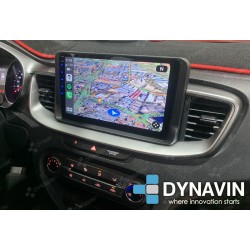 Radio Dynavin 2din gps Car Play, Android auto, mirror link Kia Ceed post-restyling 2021 2022 2023