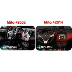 Pantalla Multimedia Dynavin-MegAndroid Android Auto CarPlay Alfa Romeo Mito 955 2008, 2010, 2012, 2015
						