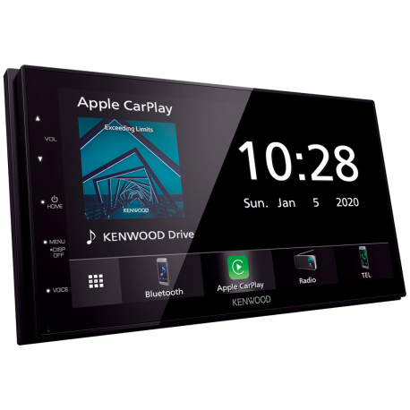 Autoradio 2din Estación Multimedia Kenwood DMX-5020BTS Apple Car Play, Android auto, control pantalla táctil, usb