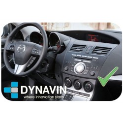 Pantalla Multimedia Dynavin-MegAndroid Android Auto CarPlay Mazda 3 BL amplificador Bose 2008 2009 2010 2011 2012
						