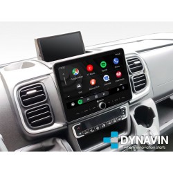 Pantalla Multimedia Dynavin-MegAndroid Android Auto CarPlay Fiat Ducato 8 2021 2022 2023 2024