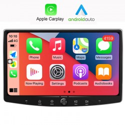 Radio navegador car play, android auto, usb, sd, radio fm pantalla tactil control de cámara trasera economica 
			 
			