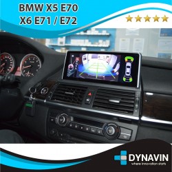pantalla Android BMW X5 E71, BMW X6, E71 pantalla táctil CIC 10,25" SnapDragon Qualcomm. Autorradio BMW X6 2012
						