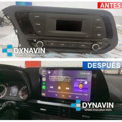 Pantalla Multimedia Dynavin-MegAndroid Android Auto CarPlay Hyundai i20 2020 2021 2022 2023 2024 2025