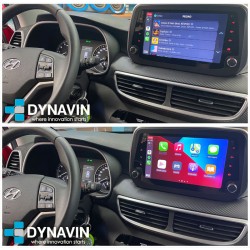 Pantalla Multimedia Dynavin-MegAndroid Android Auto CarPlay Hyundai ix35 Tucson 2019 2020 2021 2022 2023