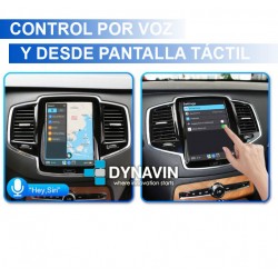 Interface Apple CarPlay wireless, Android auto mirror link y USB Volvo Sensus Connect 9" V40 V60 V70 S80 XC60 XC70