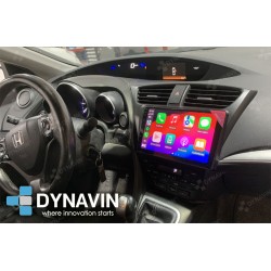 Pantalla Multimedia Dynavin-MegAndroid Android Auto CarPlay Honda Civic MK9 2012 214 2015 2016 2017 2018
