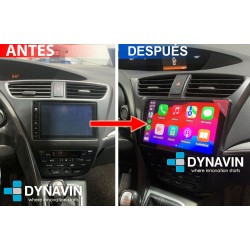 Pantalla Multimedia Dynavin-MegAndroid Android Auto CarPlay Honda Civic MK9 2012 214 2015 2016 2017 2018
						