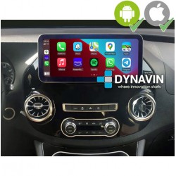 Pantalla Multimedia Dynavin-MegAndroid Android Auto CarPlay Mercedes Clase V W447 Audio 15 2016 2017 2018 2019 2020 
			 
			