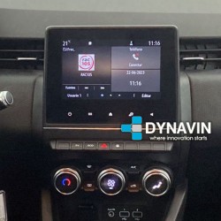 Pantalla Multimedia Dynavin-MegAndroid Android Auto CarPlay Renault Clio V 2020 2021 2022 2023 2024
