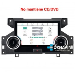 Dynavin conversión climatizador analógico a kit digital Land Rover Discovery 4 LR4 2009 2010 2011 2012 2013 2014 2015 2016