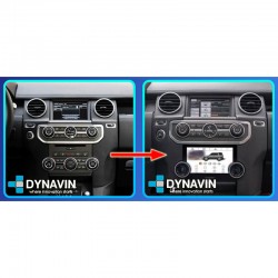 Dynavin conversión climatizador analógico a kit digital Land Rover Discovery 4 LR4 2009 2010 2011 2012 2013 2014 2015 2016
						