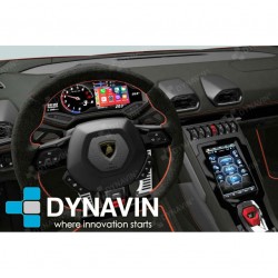 Dynavin Interface CarPlay Android Auto Cámara Trasera Mirror Link Lamborghini Huracan MMI 3G 2014 2016 2018 2020
						