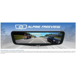 Pantalla Multimedia Retrovisor Digital 11,8" Hi-Res Alpine DME-R1200 con cámara trasera
						