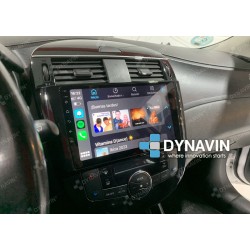 Pantalla Multimedia Dynavin-MegAndroid Android Auto CarPlay Nissan Pulsar C13 2014, 2015, 2016, 2017 color negro piano CT23NS27