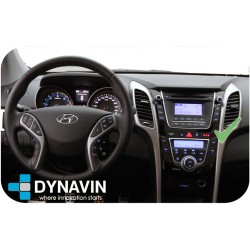Pantalla Multimedia Dynavin-MegAndroid Android Auto CarPlay Hyundai i30 segunda generacion 2012 2014 2016 2018
						