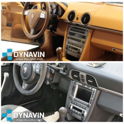 Pantalla Multimedia Dynavin-MegAndroid Android Auto CarPlay Porsche 911 997, Boxter 987 y Cayman 987
						