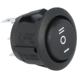 Botón interruptor con función de pulsador con dos posiciones de encendido, apagado, encendido de polidamida alta calidad
						