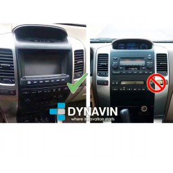 Pantalla Multimedia Dynavin-MegAndroid Android Auto CarPlay Toyota Land Cruiser KDJ 120 2002 2003 2004 2006 2008
						