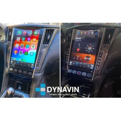 Pantalla multimedia Dynavin Android Auto CarPlay para Infiniti Q50 2014 2015 2016 2017 2018