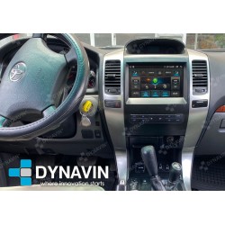 Pantalla Multimedia Dynavin-MegAndroid Android Auto CarPlay Toyota Land Cruiser KDJ 120 2002 2003 2004 2006 2008