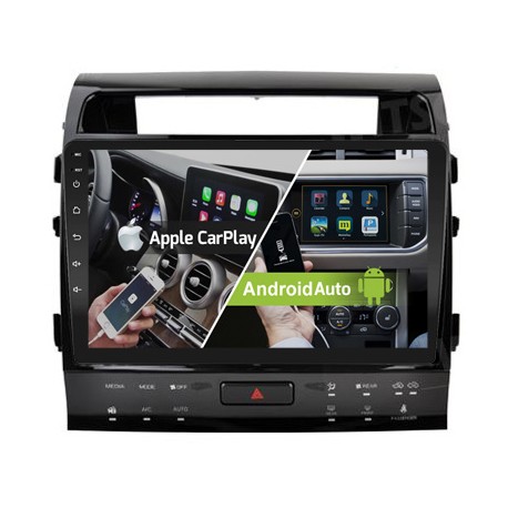 Pantalla Multimedia Dynavin-MegAndroid Android Auto CarPlay Toyota Land Cruiser KDJ 200 VXL 200 2005 2008 2009 2012