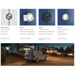 Cerradura de seguridad Meroni MERONI 8086H3122BC Cerradura para vehículos UFO+, Inox, Sencillo