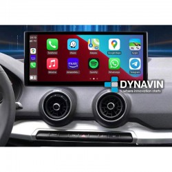 Pantalla Multimedia Dynavin-MegAndroid Android Auto CarPlay Audi Q2 GA 2016 2017 2018 219 2020 2021 2022