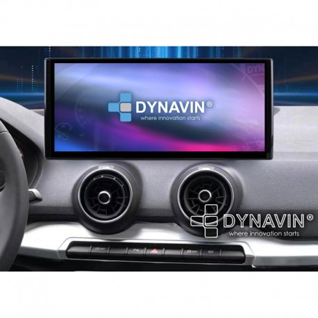 Pantalla Multimedia Dynavin-MegAndroid Android Auto CarPlay Audi Q2 GA 2016 2017 2018 219 2020 2021 2022