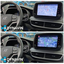 Dynavin Radio gps 2din gps Car Play, Android auto, mirror link Hyundai Tucson, Santa Fe IX45 2019 2020 2021 2022 2023