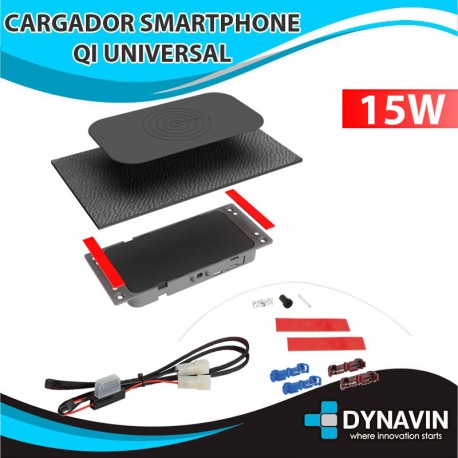 CARGA INALÁMBRICA SMARTPHONE QI UNIVERSAL SUPER POTENTE DE 15 WATTIOS