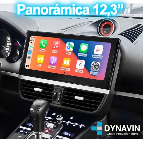Pantalla Multimedia Dynavin-MegAndroid Android Auto CarPlayPorsche Cayenne E2 2011 2012 2014 2015 2016 2018