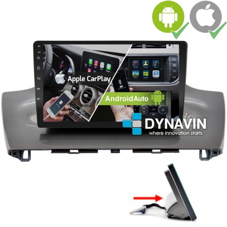 Pantalla Multimedia Dynavin-MegAndroid Android Auto CarPlay  Toyota IQ AJ1 2008 2009 2010 2011 2012 2013 2015