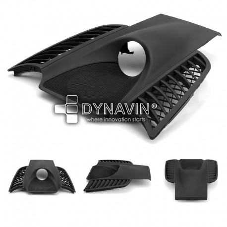 Marco embellecedor, recambio para reloj digital, display multifunción Porsche Cayenne E2 2011, 2012, 2013, 2014, 2015, 2016