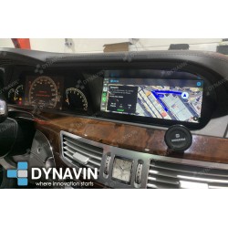 Pantalla Mercedes Clase S W221 Command Online. Android 8 núcleos 8gb RAM 128gb room nand flah. Podrás instalar Car Play