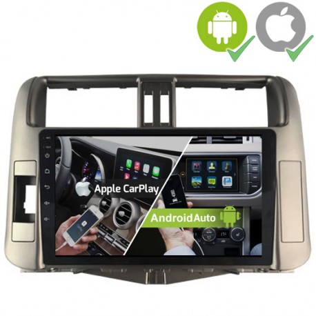 Pantalla Dynavin-MegAndroid Android Auto CarPlay Toyota Land Cruiser KDJ150 2010, 2011, 2012, 2013 amplificador jbl