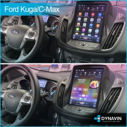 Radio gps wifi 2din Android Tesla Android Apple Car Play mirror link Ford Kuga 2012, 2014, 2015, 2016 Ford C-Max