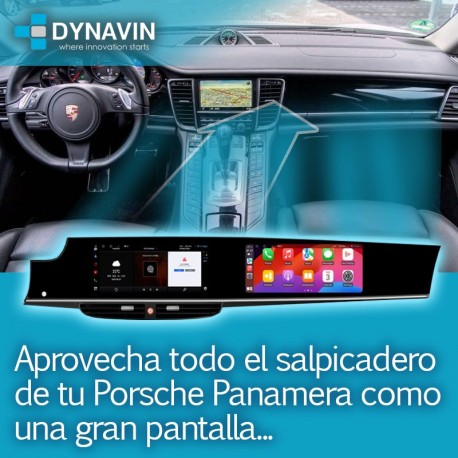 Pantalla Multimedia Dynavin-MegAndroid Android Auto CarPlay Porsche Panamera Typ 970 2009 2011 2013 2015 2018