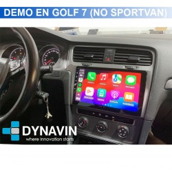 Pantalla Multimedia Dynavin-MegAndroid Android Auto CarPlay Volkswagen Golf 7 Sportvan Discovery PRO 2012 2014 2016 2018 2020