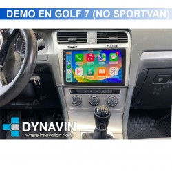 Pantalla Multimedia Dynavin-MegAndroid Android Auto CarPlay Volkswagen Golf 7 Sportvan Discovery PRO 2012 2014 2016 2018 2020