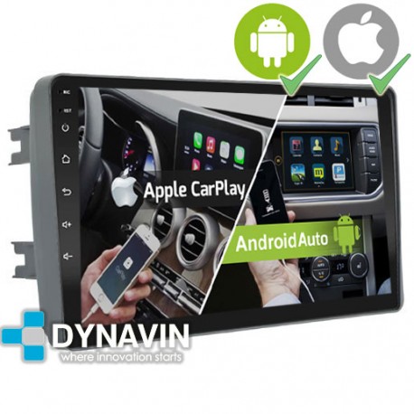 Pantalla Multimedia Dynavin-MegAndroid Android Auto CarPlay Fiat Panda 2003 2005 2006 2007 2007 2008 2009 2010 2012