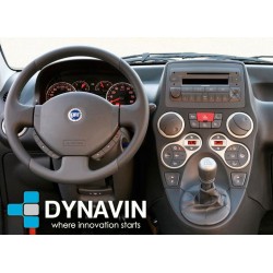Pantalla Multimedia Dynavin-MegAndroid Android Auto CarPlay Fiat Panda 2003 2005 2006 2007 2007 2008 2009 2010 2012