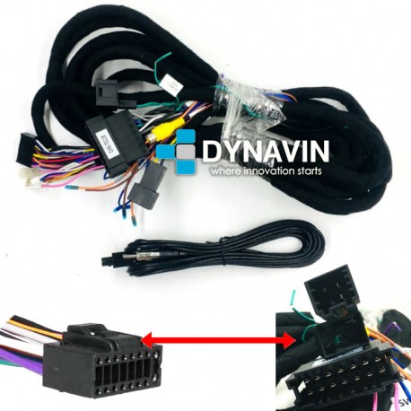 Instalar radio 1din, 2din o cualquier otro tipo en Mercedes con amplificador original y subwoofer en el maletero