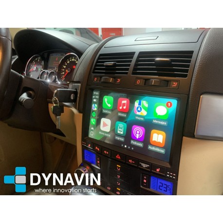 Pantalla Multimedia Dynavin-MegAndroid Android Auto CarPlay VW Touareg 2002 2003 2004 2005 2006 2007 2008 2009