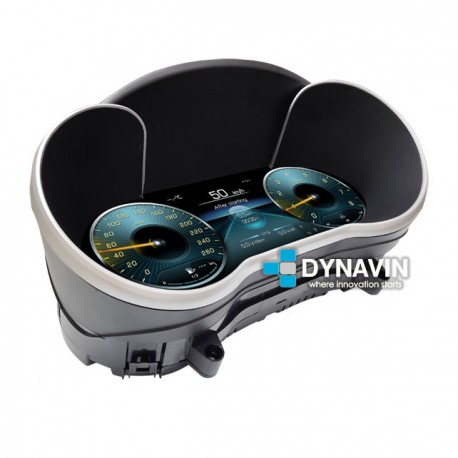 Dynavin Radio 2DIN GPS Mercedes MBUX C W205 2015. GLC X253. Control Táctil, Entrada Para Cámara Trasera. Command Online.