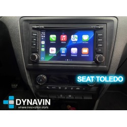 Pantalla Multimedia Dynavin-MegAndroid Android Auto CarPlay Seat Leon MK3 5F0035846A 2012, 2013, 2014, 2015
