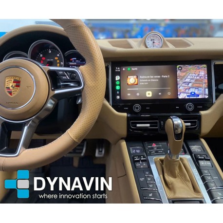 Pantalla multimedia Dynavin Android Auto CarPlay para Porsche Macan 95B 2014 2015 2016 2017 2018 2019