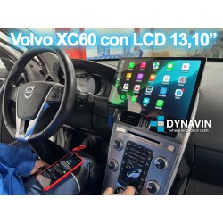 Pantalla Multimedia Dynavin-MegAndroid Android Auto CarPlay Volvo XC60 posterior al restyling 2015 2016 2017 2018