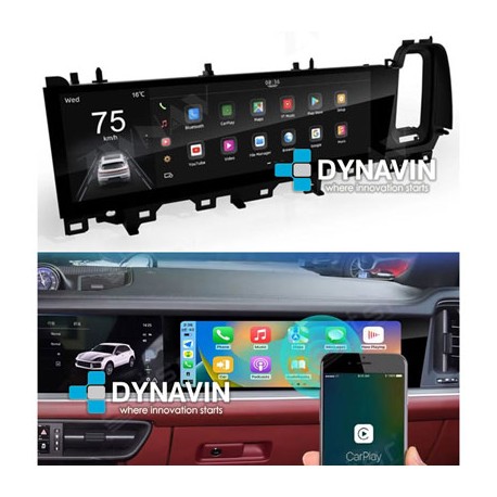 Pantalla Multimedia Dynavin-MegAndroid Android Auto CarPlay Porsche Cayenne E3 2018 2019 2020 2021 2022 2023